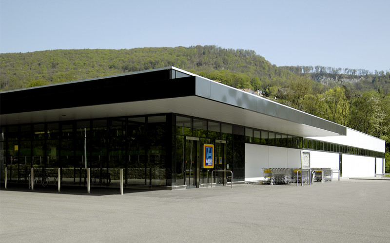 Neubau ALDI Suisse Filiale Duggingen
